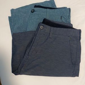 2 pairs of Billabong Submersibles